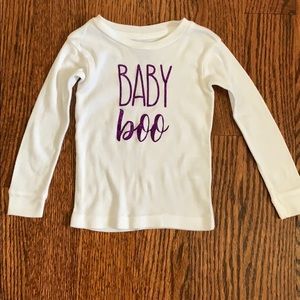 Super cute boutique baby boo Halloween shirt